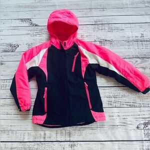 Girls pink winter ski jacket! Size 14